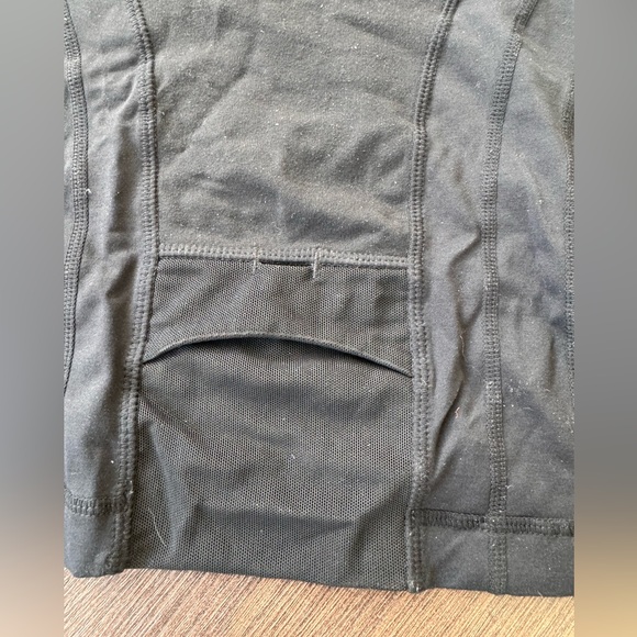 Vintage black Lululemon cross strap tank with built in bra - Picture 3 of 4